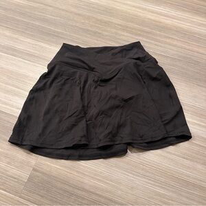 Aerie Classic Black A-Line Skirt